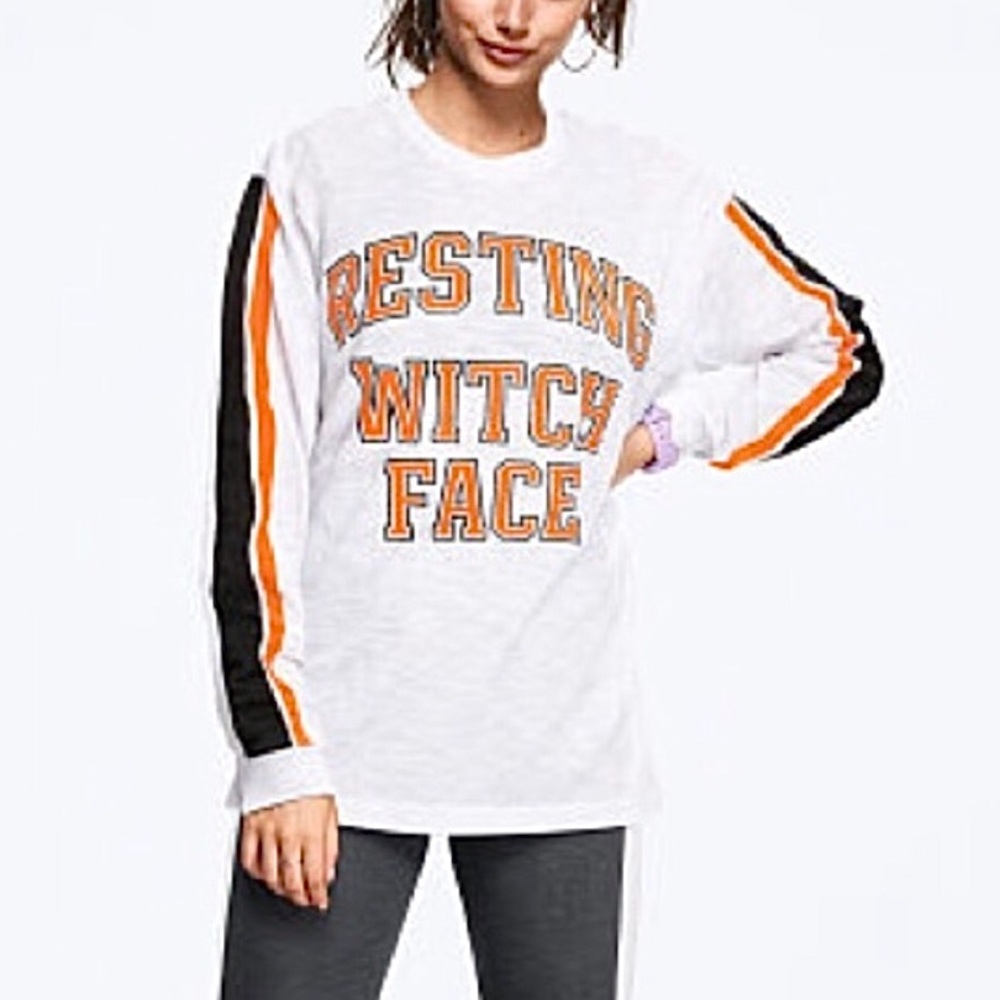 PINK - Resting Witch Face Graphic Tee